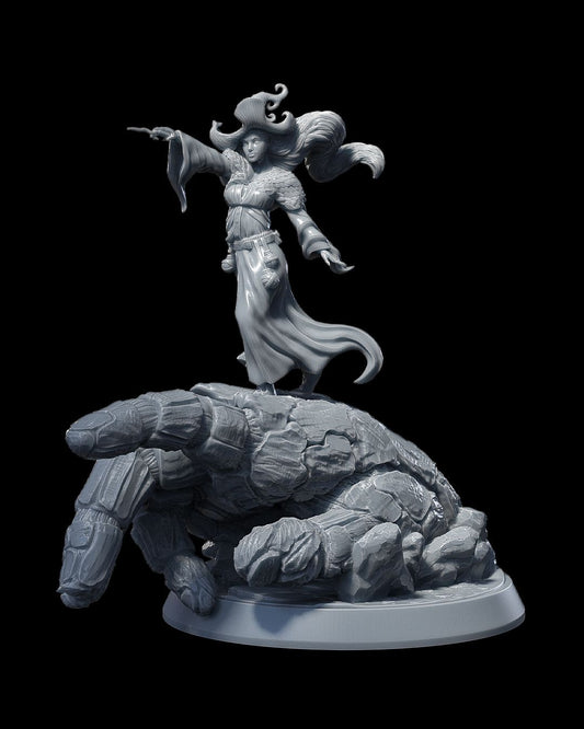 Agatha Penistoner -Bestiarium of the Mad Scholar Campaign 3D Resin Miniature