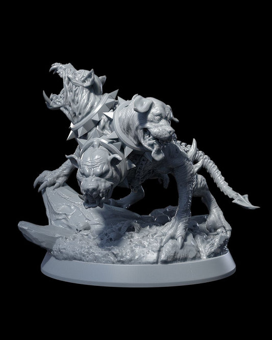 Cerberus - Bestiarium of the Mad Scholar Campaign 3D Resin Miniature