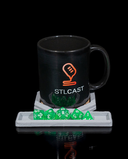 Class-ic Coaster and Dice Tray
