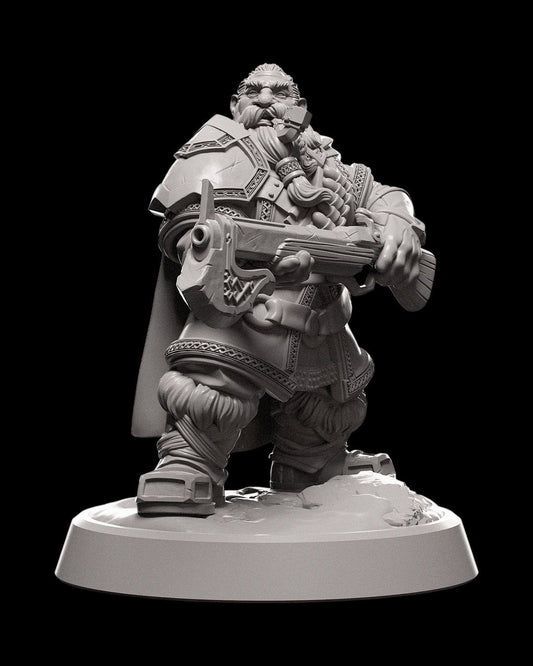 Dwarven Ranger - Ice and Fire Campaign 3D Resin Miniature