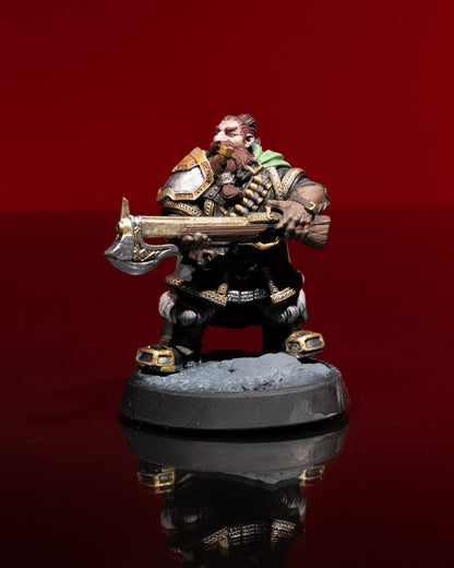 Dwarven Ranger - Ice and Fire Campaign 3D Resin Miniature