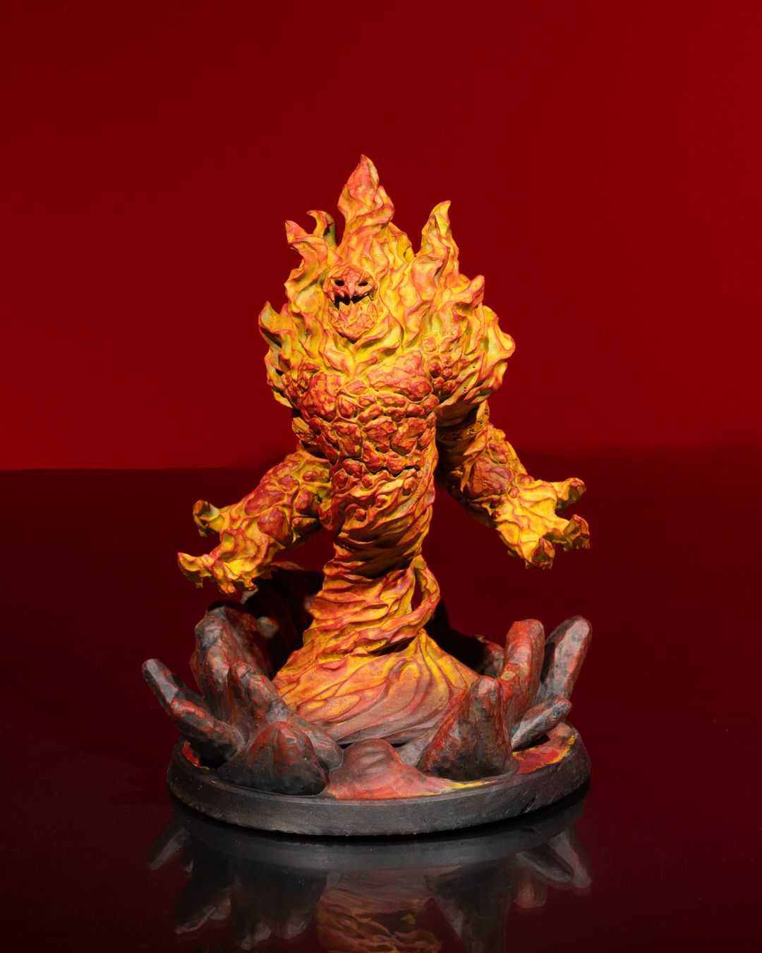 Fire Elemental - Ice and Fire Campaign 3D Resin Miniature