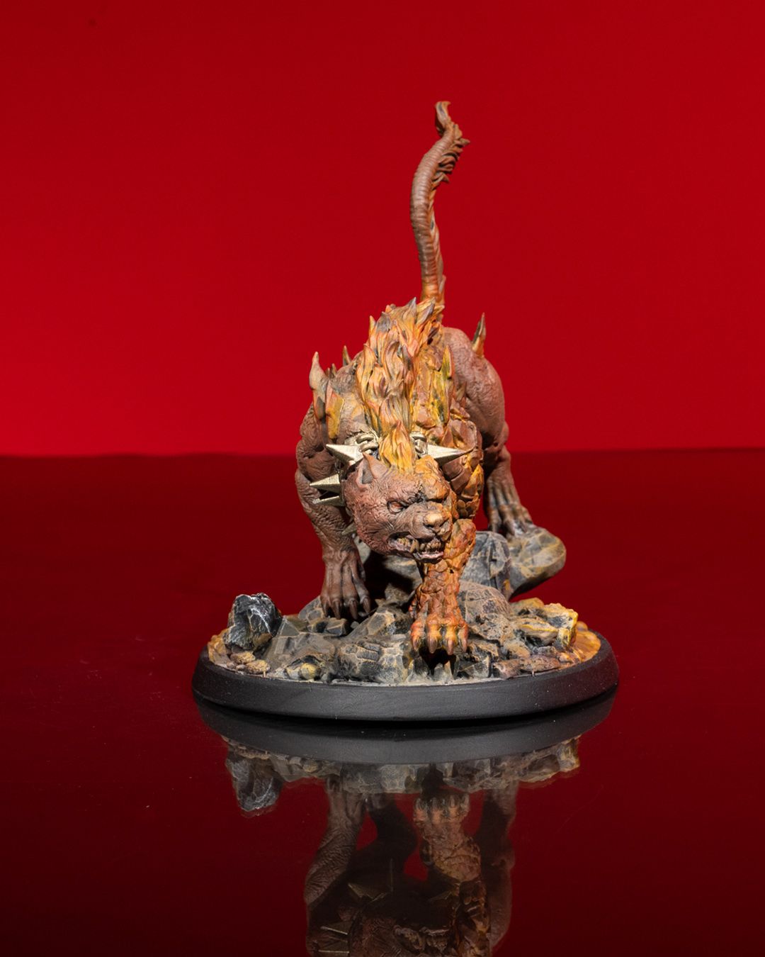 Fire Giant Hell Hound - Ice and Fire Campaign 3D Resin Miniature
