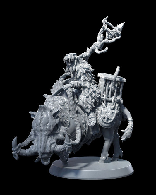 Graken Zurk - Bestiarium of the Mad Scholar Campaign 3D Resin Miniature