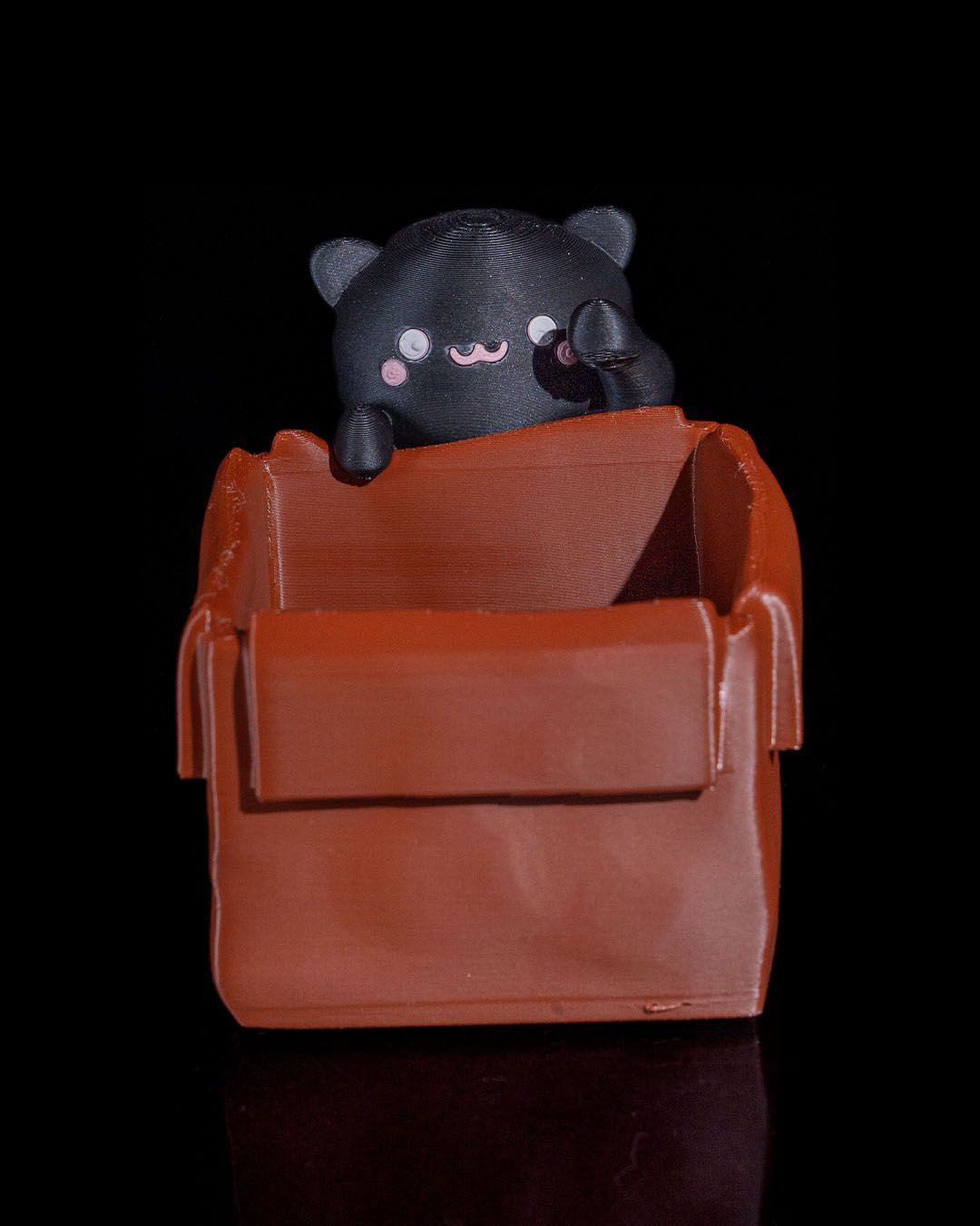 Kawaii Cat Box Planter