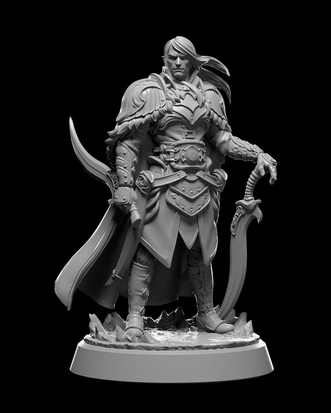 Levin - Night Blade Campaign 3D Resin Miniature