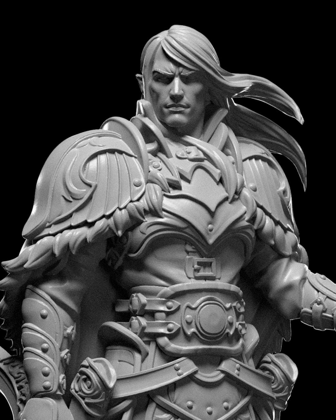 Levin - Night Blade Campaign 3D Resin Miniature