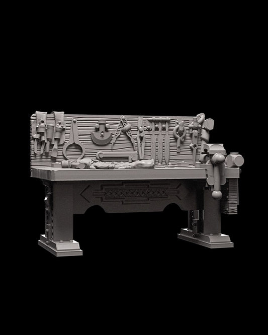 Work Bench - Props - Ice and Fire Campaign 3D Resin Miniature