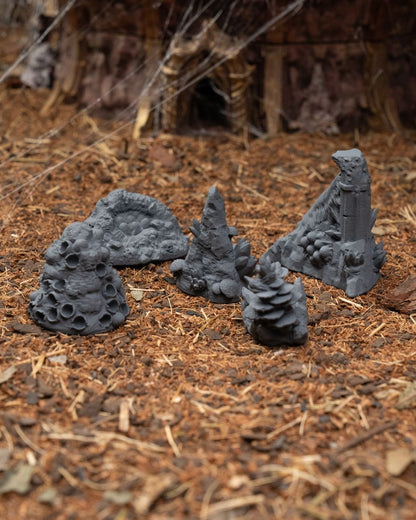 Rocks - Props - Night Blade Campaign 3D Resin Miniature