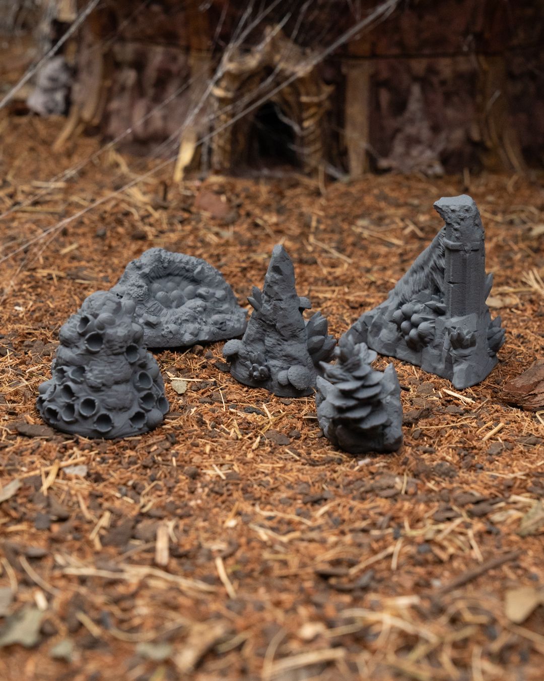 Hatched Eggs - Props - Night Blade Campaign 3D Resin Miniature