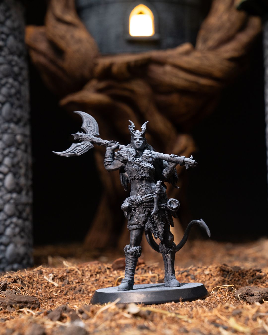 Wyetta Lavesh - Bestiarium of the Mad Scholar Campaign 3D Resin Miniature