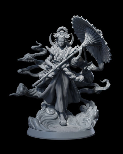 Yana Muto - Bestiarium of the Mad Scholar Campaign 3D Resin Miniature