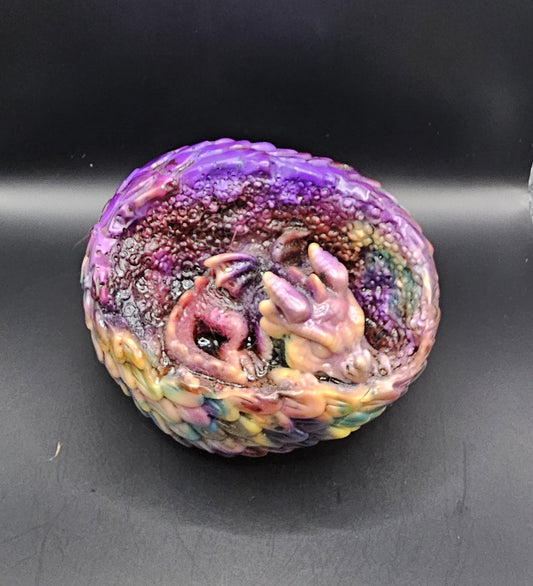 Multicolored Baby Dragon Egg