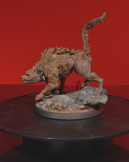 Fire Giant Hell Hound - Ice and Fire Campaign 3D Resin Miniature