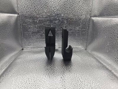 Brick Line Blocks (Pair) — Masonry Line Holder with Sighting Window
